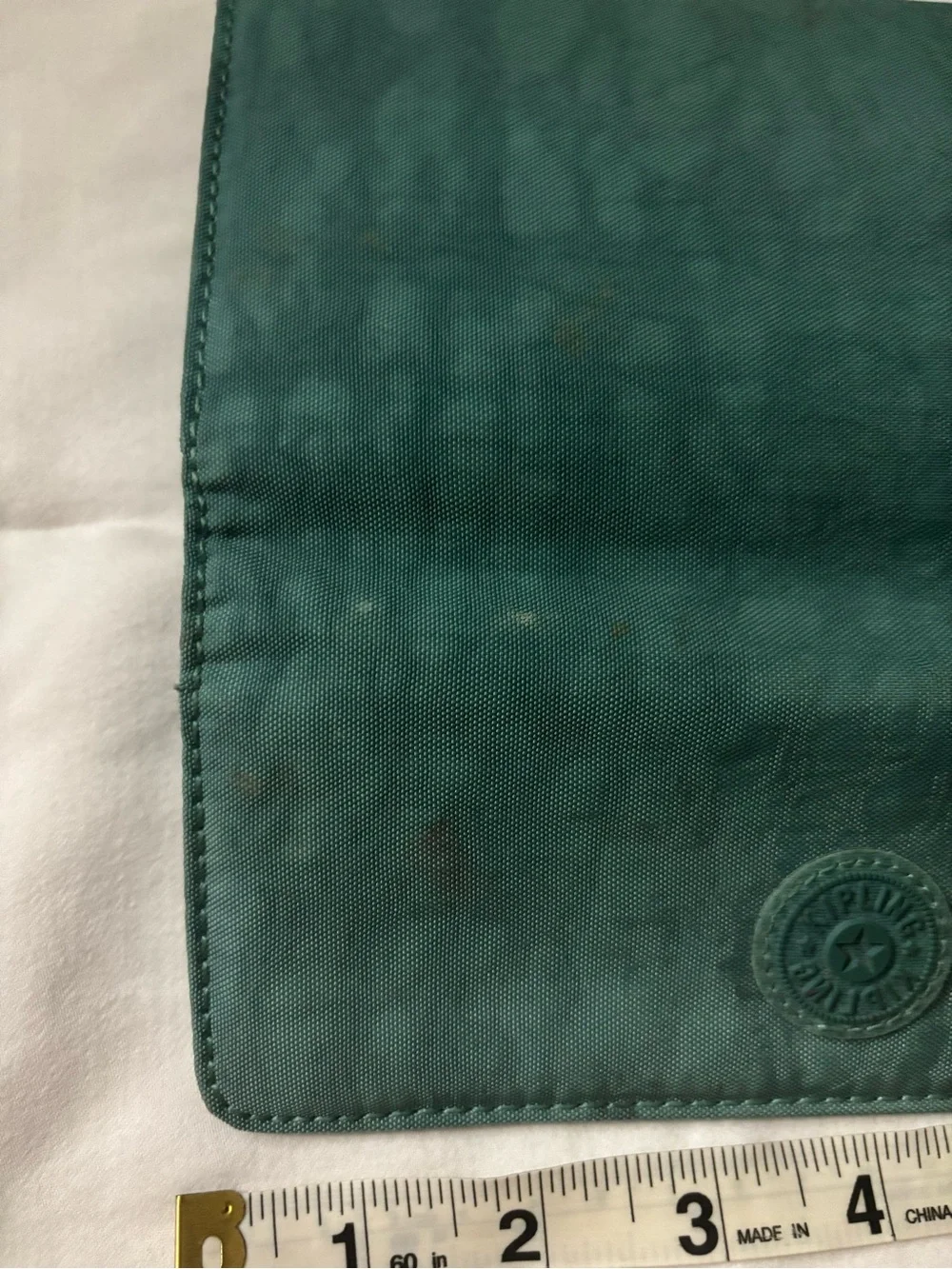 Teal Fold-Over Wallet - Women Bags